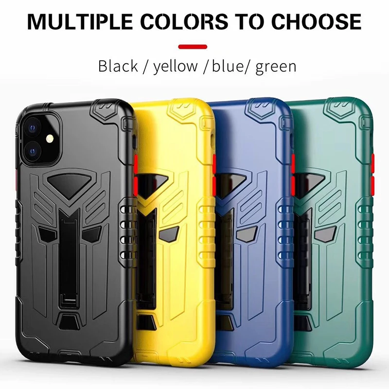 Чехол OceSap для iPhone 11 Pro Max чехол из поликарбоната и ТПУ силиконовая подставка