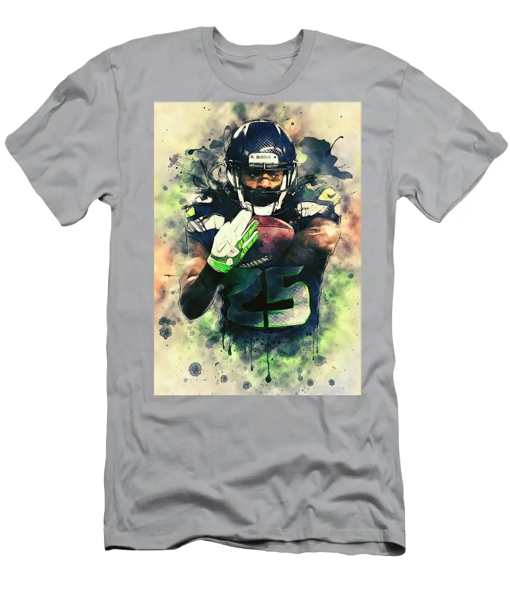 Футболка для мужчин с изображением Рихарда Шермана| |