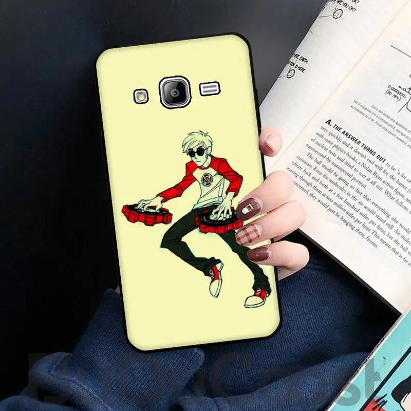 Riccu Homestuck Dave Strider чехол для телефона Samsung Galaxy J7 J6 J8 J4 J4Plus DUO 2018 J7NEO J7Core J2 J5 Prime |