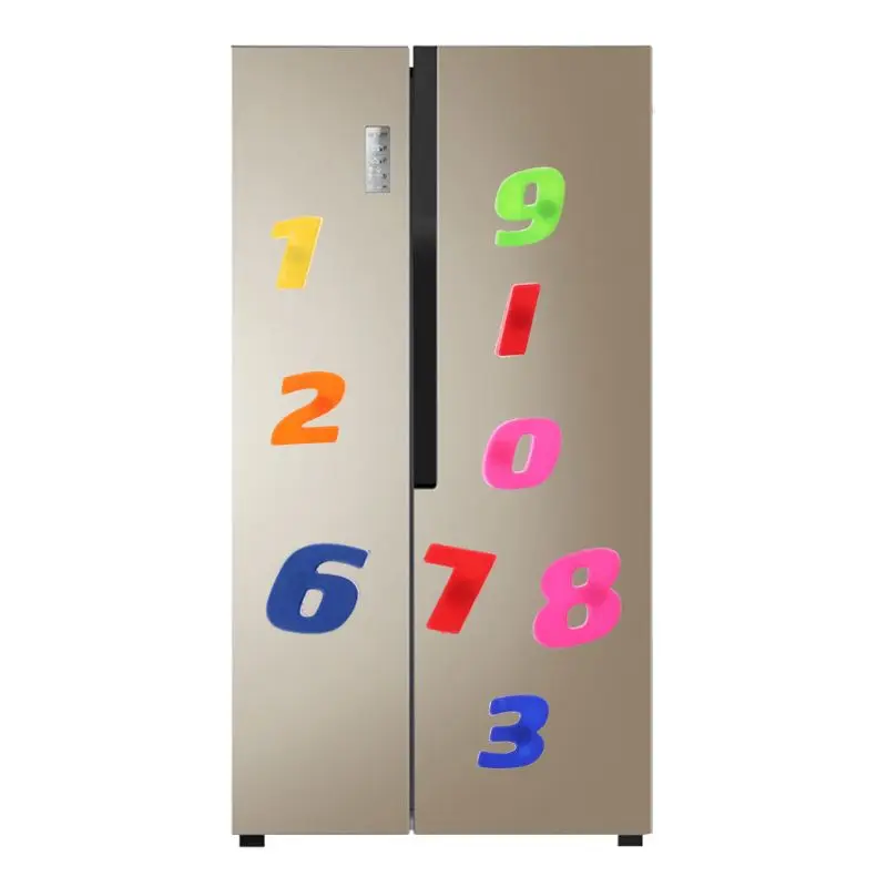 

Fridge Magnets Teaching Magnetic Alphabet Set Of 42 Colorful Letters & Numbers 87HB