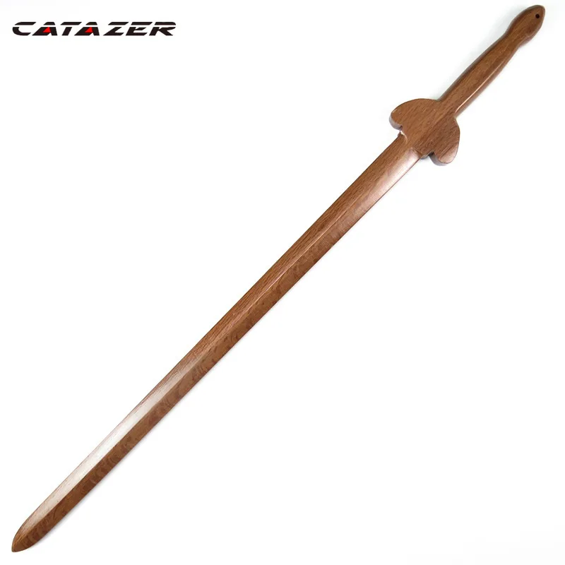 

Деревянные мечи CATAZER, Тай Чи, прямой меч, боевые искусства, оружие, оружие кунг-фу, тренировочный меч