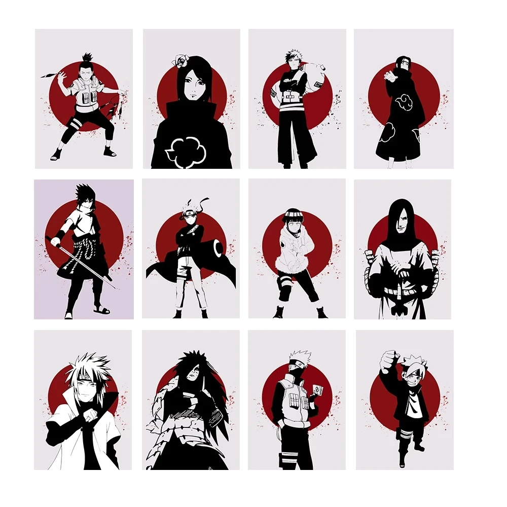 

Classical Japanese Anime Poster Anime Character Canvas Painting Wall Art Print Modern Family Children Room Decoration