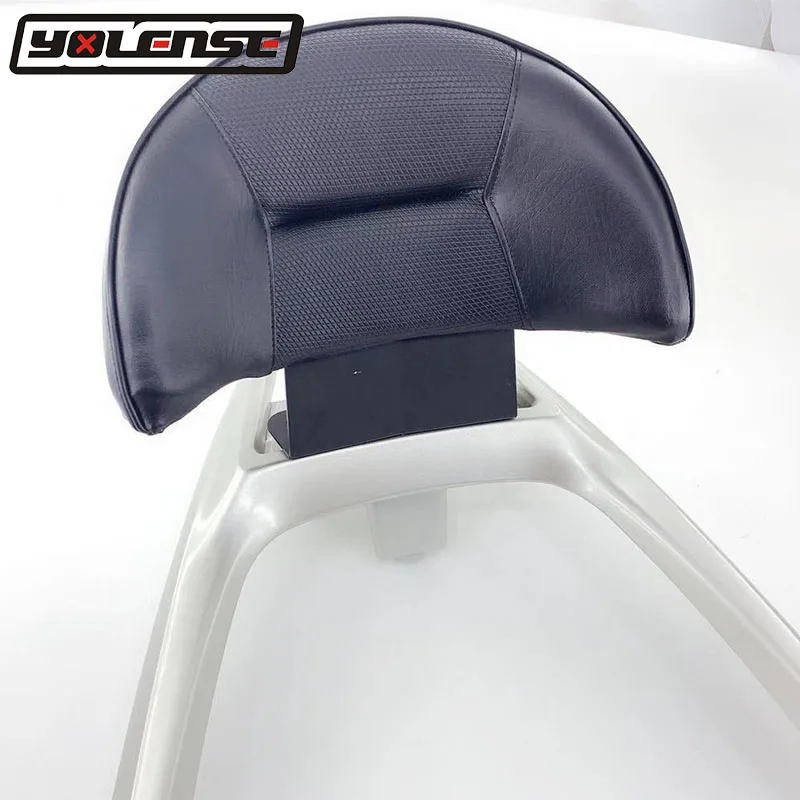 

For SYM CRUISYM 300 GTS300 GTS JOYMAX Z300 JOYMAXZ300 Black leather Motorcycle Rear Passenger Backrest Back Pad seat Backrest