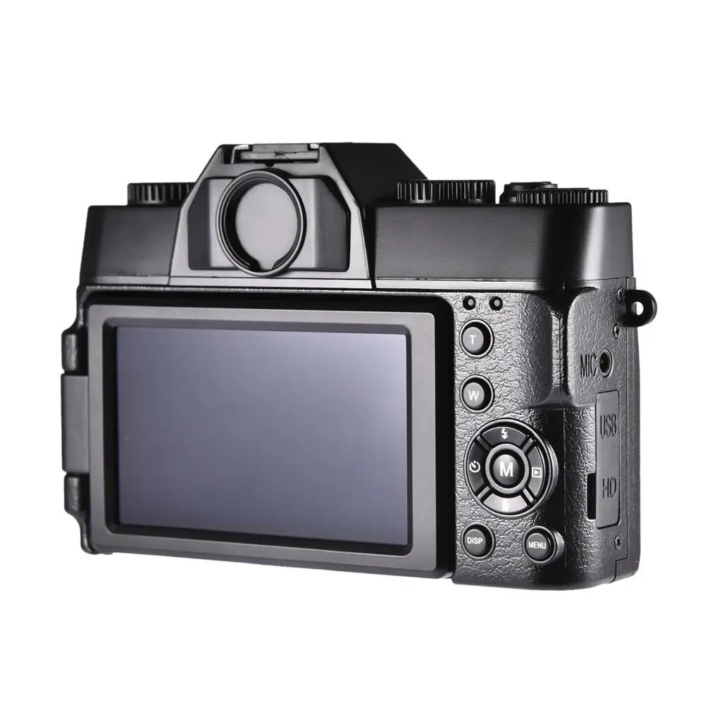 Цифровая камера HD ips экран видео 30.0MP портативный 16x дети цифровой зум фото