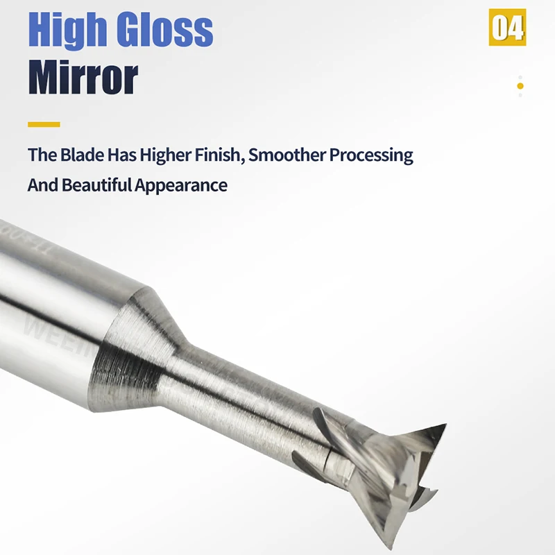 Концевая фреза из вольфрамовой стали Ласточкин хвост токарный станок с ЧПУ