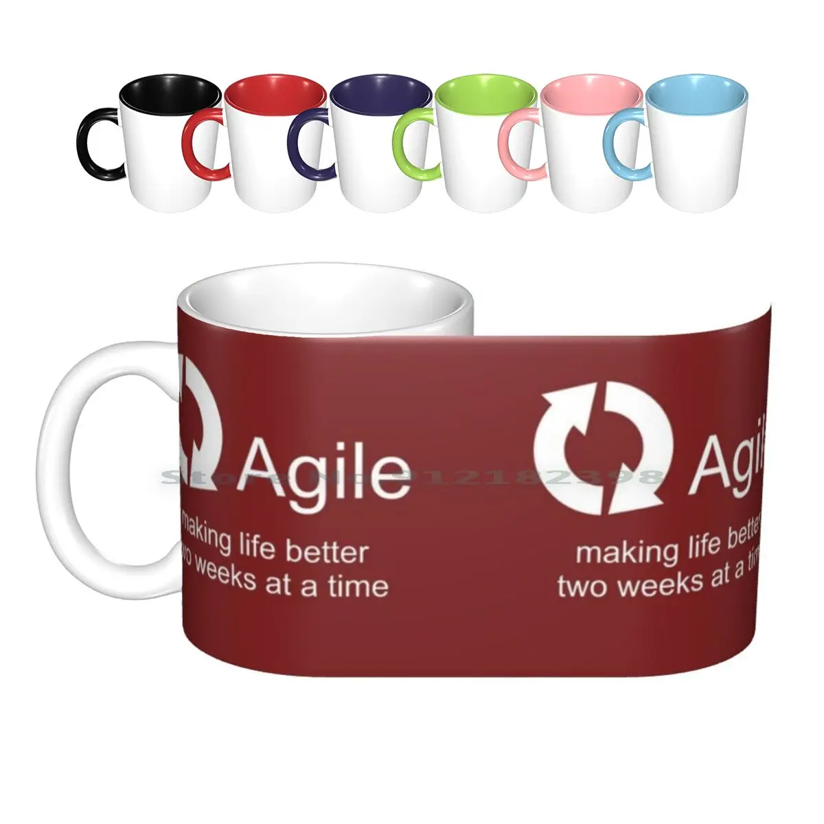 

Agile Making Life Better Ceramic Mugs Coffee Cups Milk Tea Mug Software It Geek Nerd Developer Developer Agile Scrum