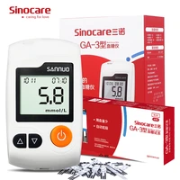 sinocare english manual sinocare ga 3 blood glucose monitor with test strips separated and lancets blood sugar test for diabetes