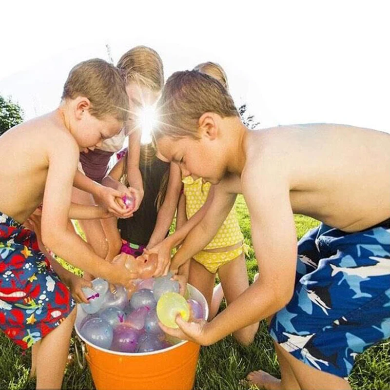 

999 Pcs Water Balloons for Kids Summer Play with Water Bombs Balloon Swimming Pool Game Girls Boys Summer Gift Outdoor