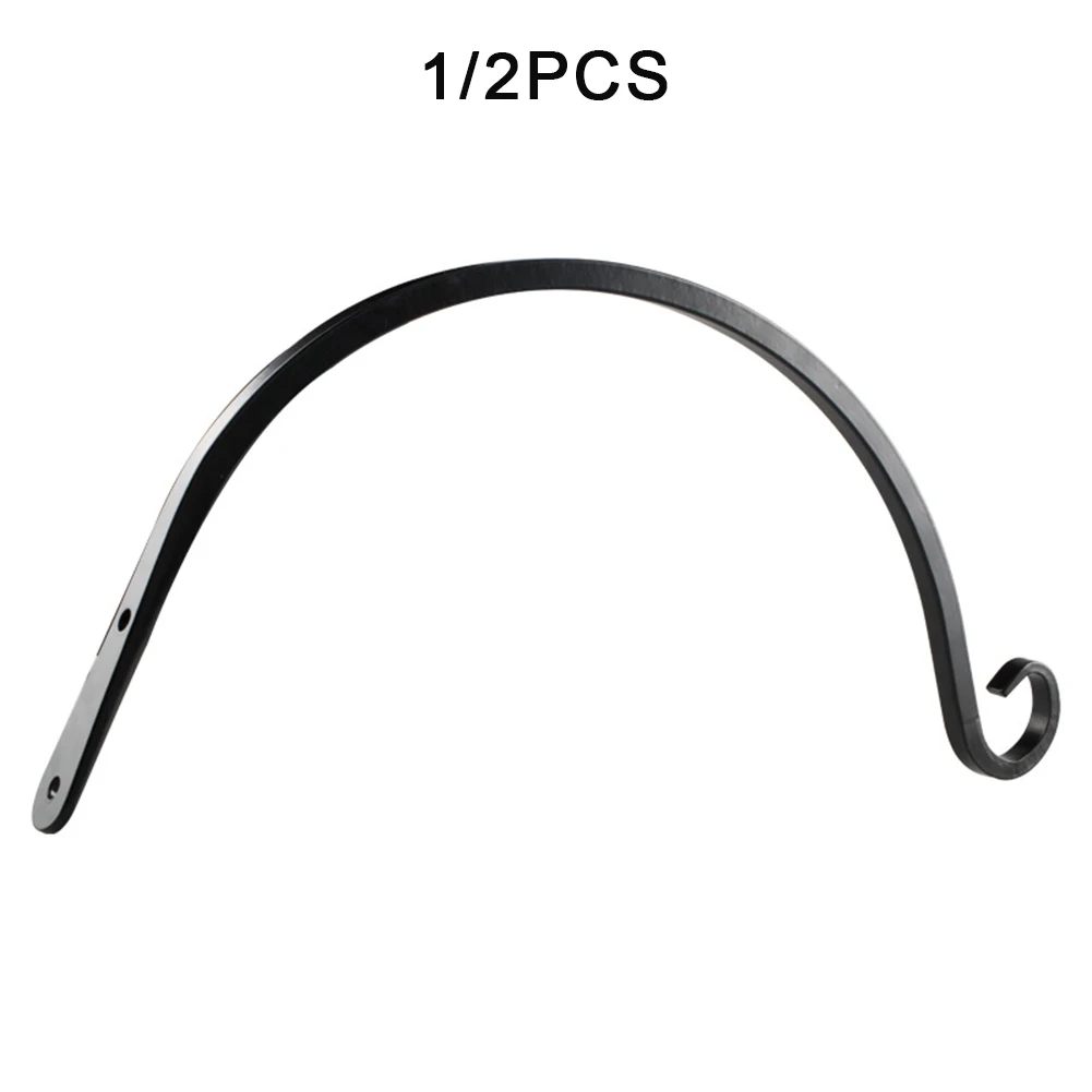 2/1 шт. 14 дюймов подвесные корзины кронштейны крючки открытый сад завод вешалка