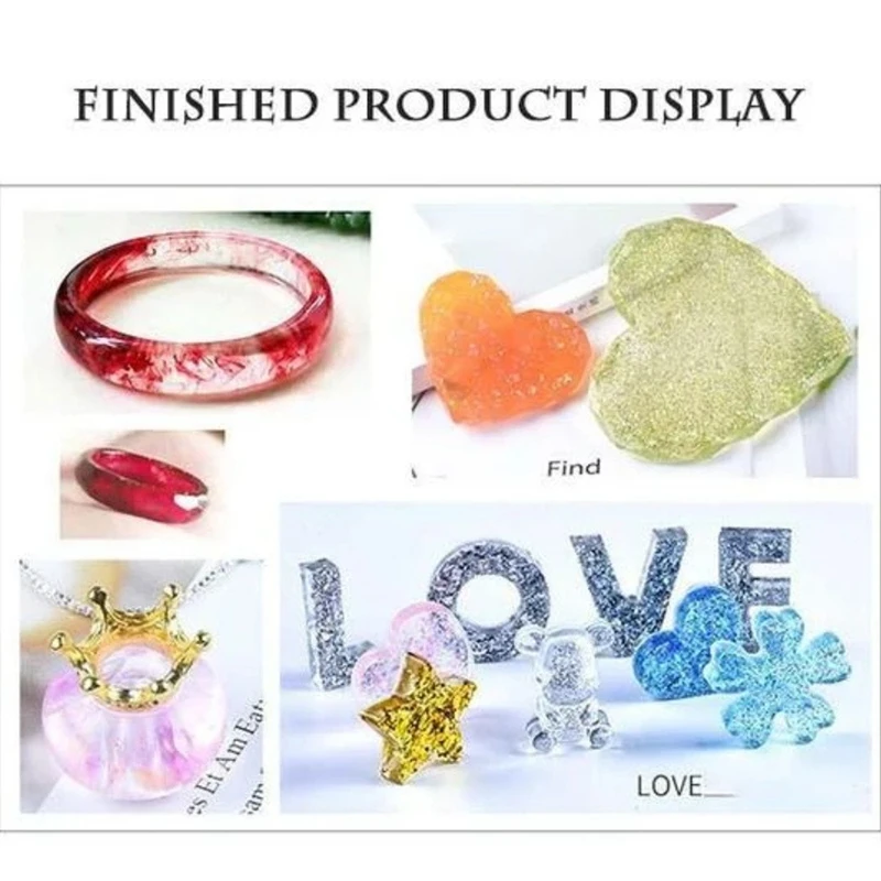 

94Pc Silicone Casting Molds DIY Crystal Epoxy Tool Set with Drill and Bag Pendant Mold for Jewelry Bracelet Craft Making