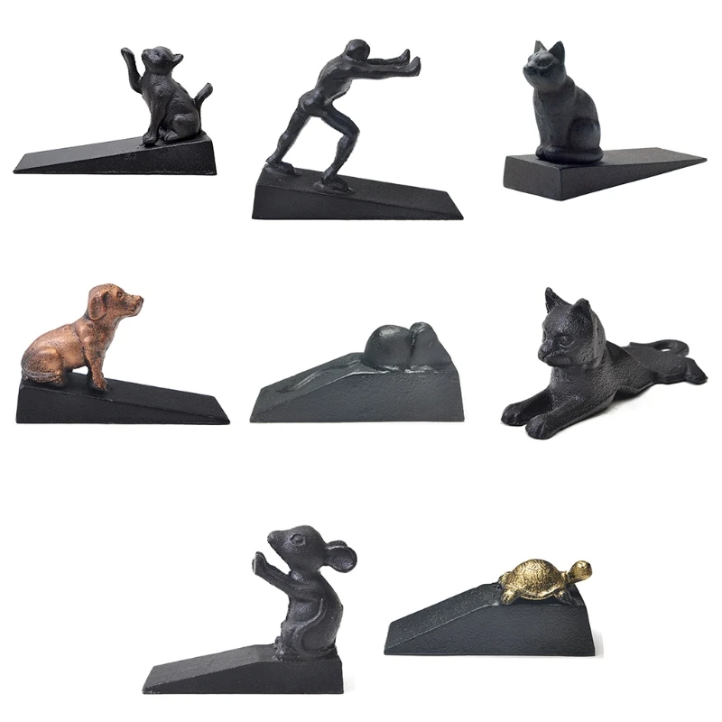 Animal Door Stop Wedge Doorstop By Comfify Lovely Decorative Finish For Patio Yard Garden Farmhouse