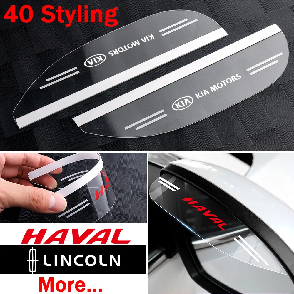 

Car Rain Eyebrow Sticker For Kia Sportage Rio Sorento Soul Picanto Optima Ceed Forte Cadenza Cerato K2 K3 K4 K5 K6 K9 Rainproof