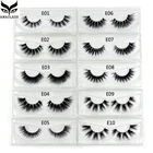 AMAOLASH 3D норковые ресницы 100% без жестокости норковые ресницы ручной работы Натуральные Искусственные ресницы для макияжа