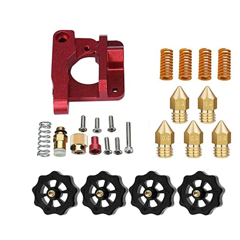 

New 3D Printer MK8 MK9 Extruder Upgrade Kits Right Left Hand For Creality Ender 3 Pro CR-10 Ender 5 1.75mm Filament CR-7 CR-10