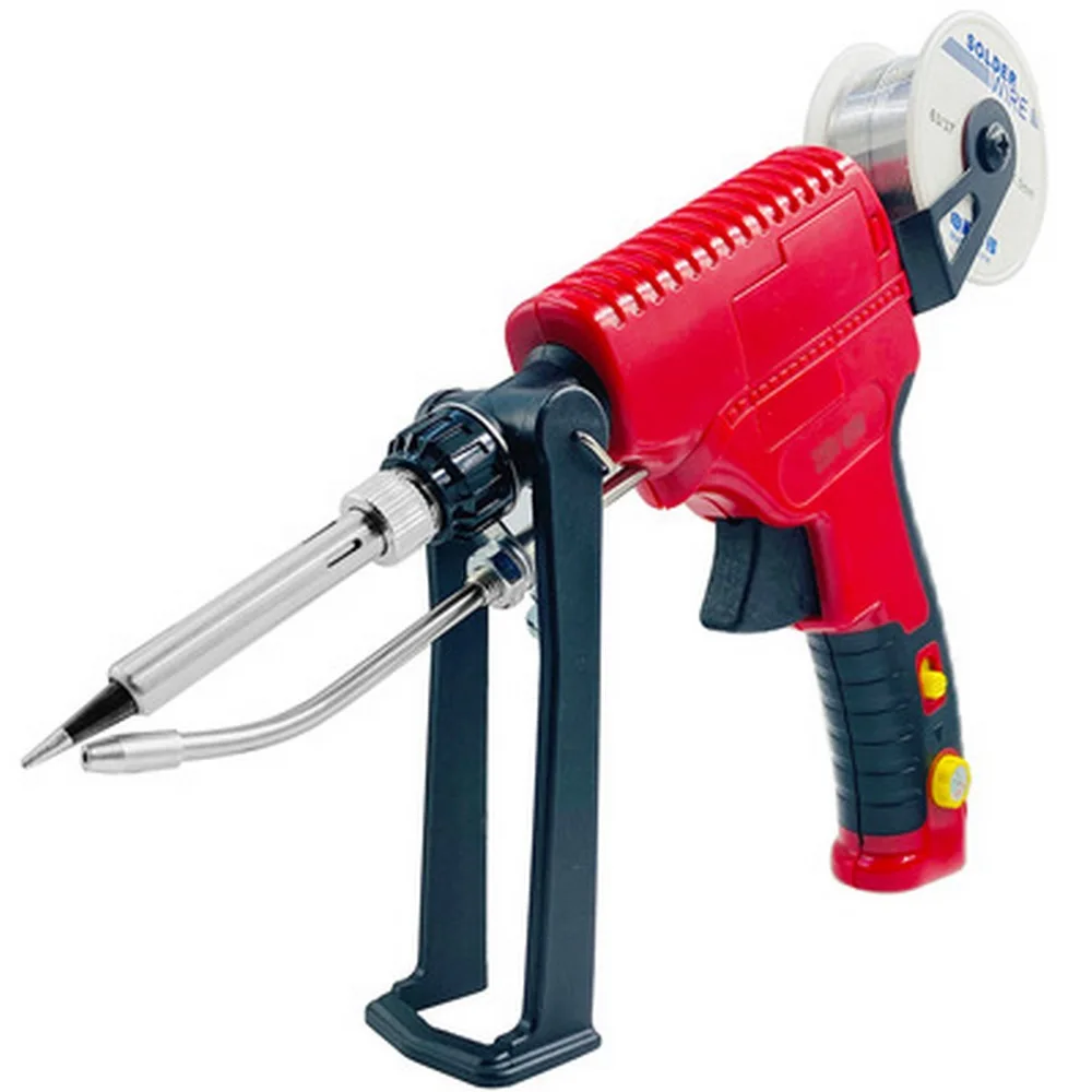 

220V 60W Electric Soldering Iron Manual Soldering Gun Internal Heating Automatically Send Tin Gun Soldering Welding Repair Tool