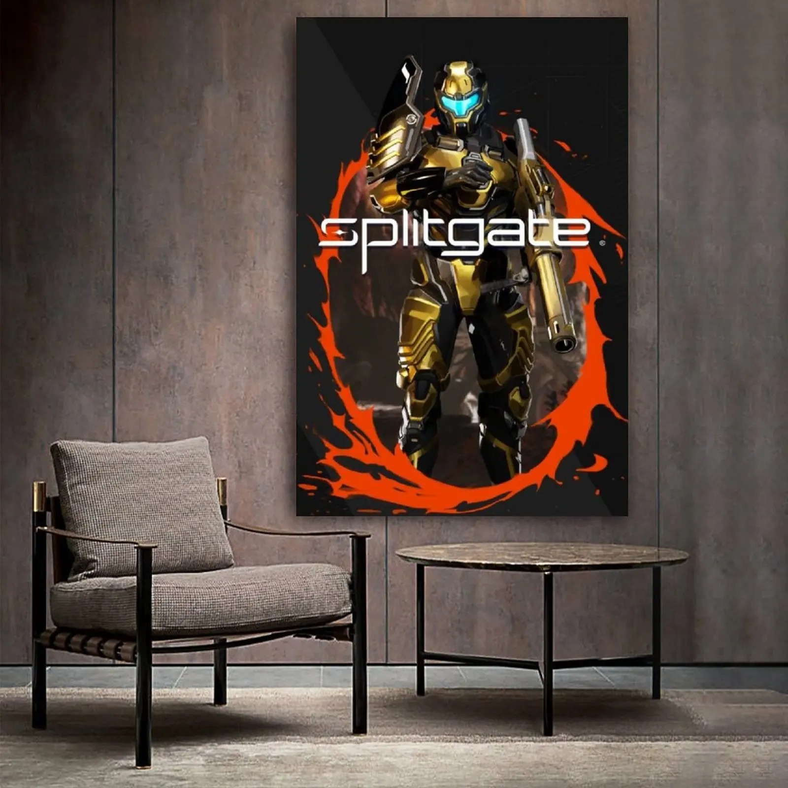 

Splitgate_ Arena Warfare Movie & Video Game Poster Decorative Painting Canvas Wall Art Living Room Posters Bedroom Painting