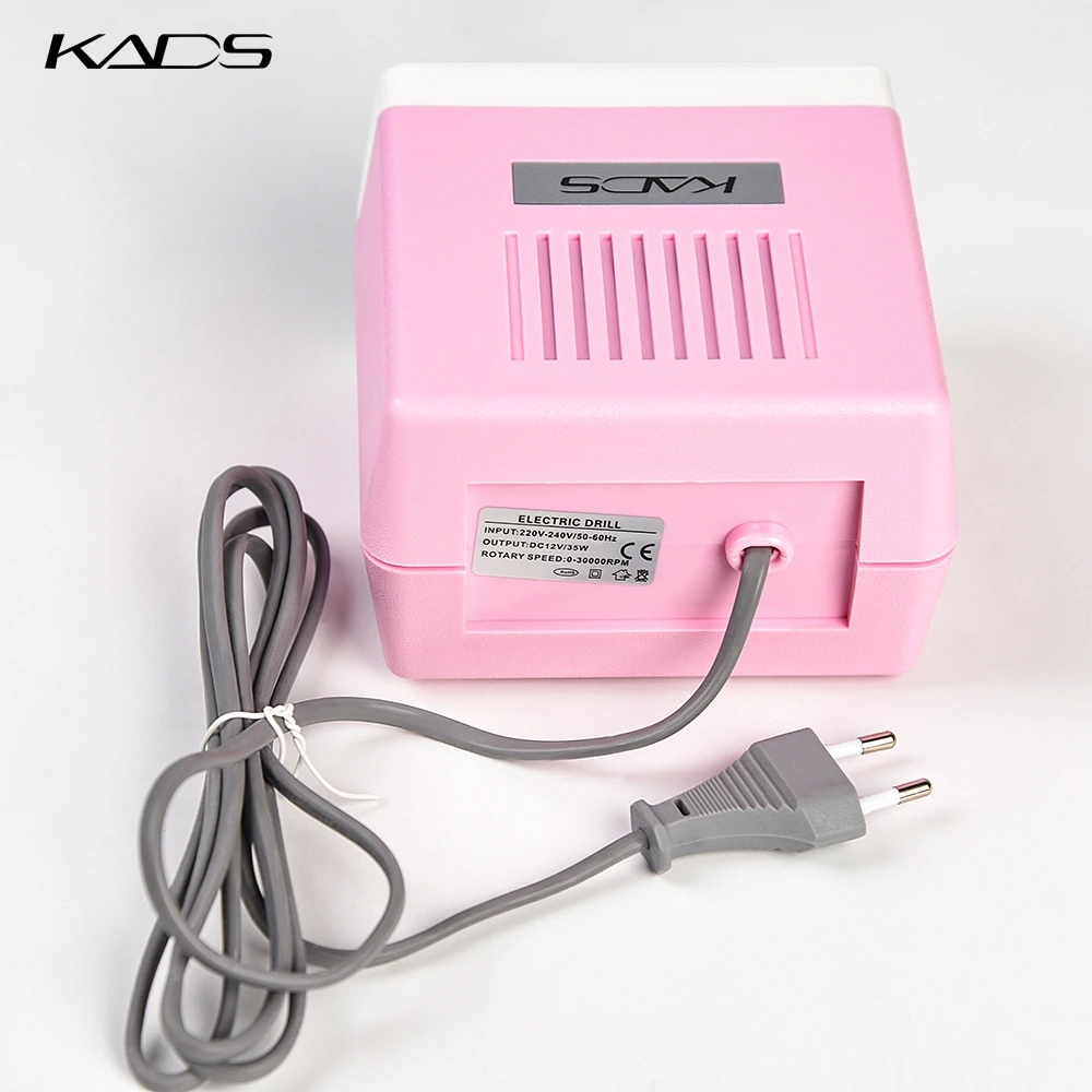 Pro 35 Вт Розовый Ногтей Инструмент 30000 ОБ./МИН. Электрический ногтей Сверлильный