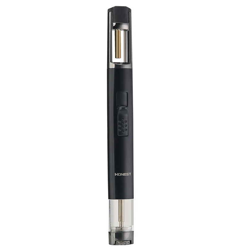 

Kitchen Metal Torch Lighter Windproof Cigar Spray Gun Portable Butane Gas Cigarette Lighter Outdoor Cigarette Accessories