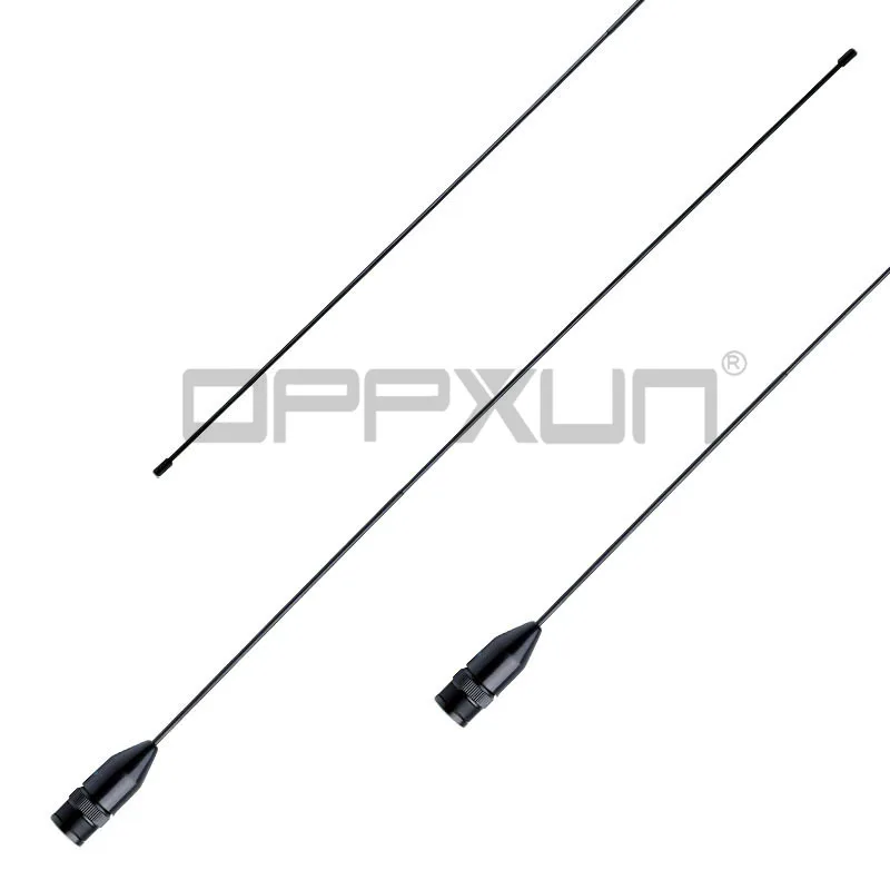 

OPPXUN Two Way Radio Antenna RH536 BNC M Male Dual Band VHF UHF 144mhz 430mhz for Walkie Talkie Ham Kenwood TK 100 310 IC V8 U82