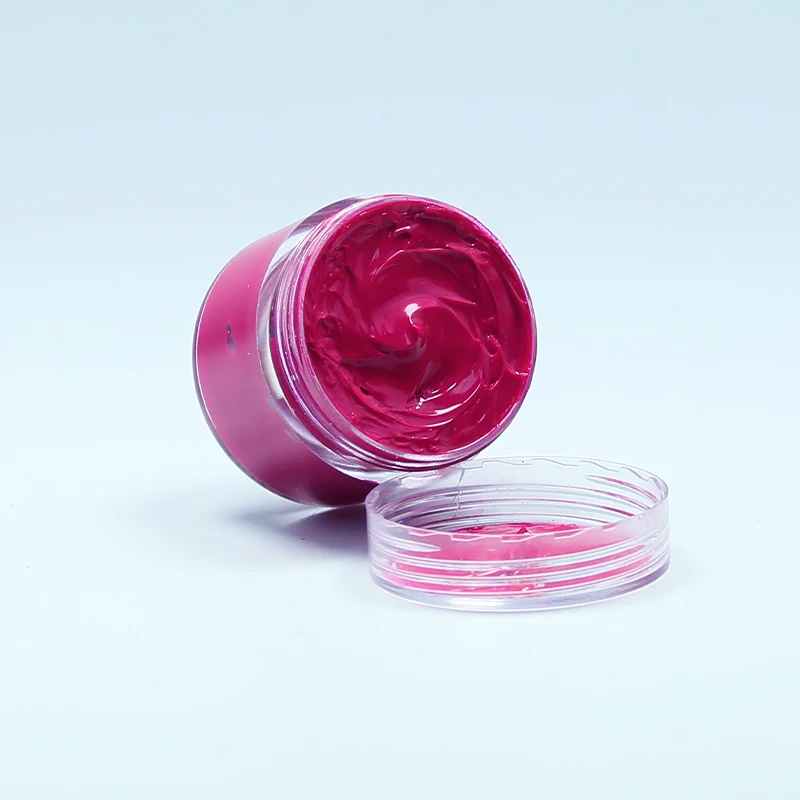 Краска розово-красная для окрашивания кожаных сумок диванов обуви и одежды 30 мл