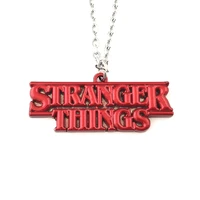 fantasy universe stranger things charm necklace light bulb camera revolver high quality metal small jewelry womanboy