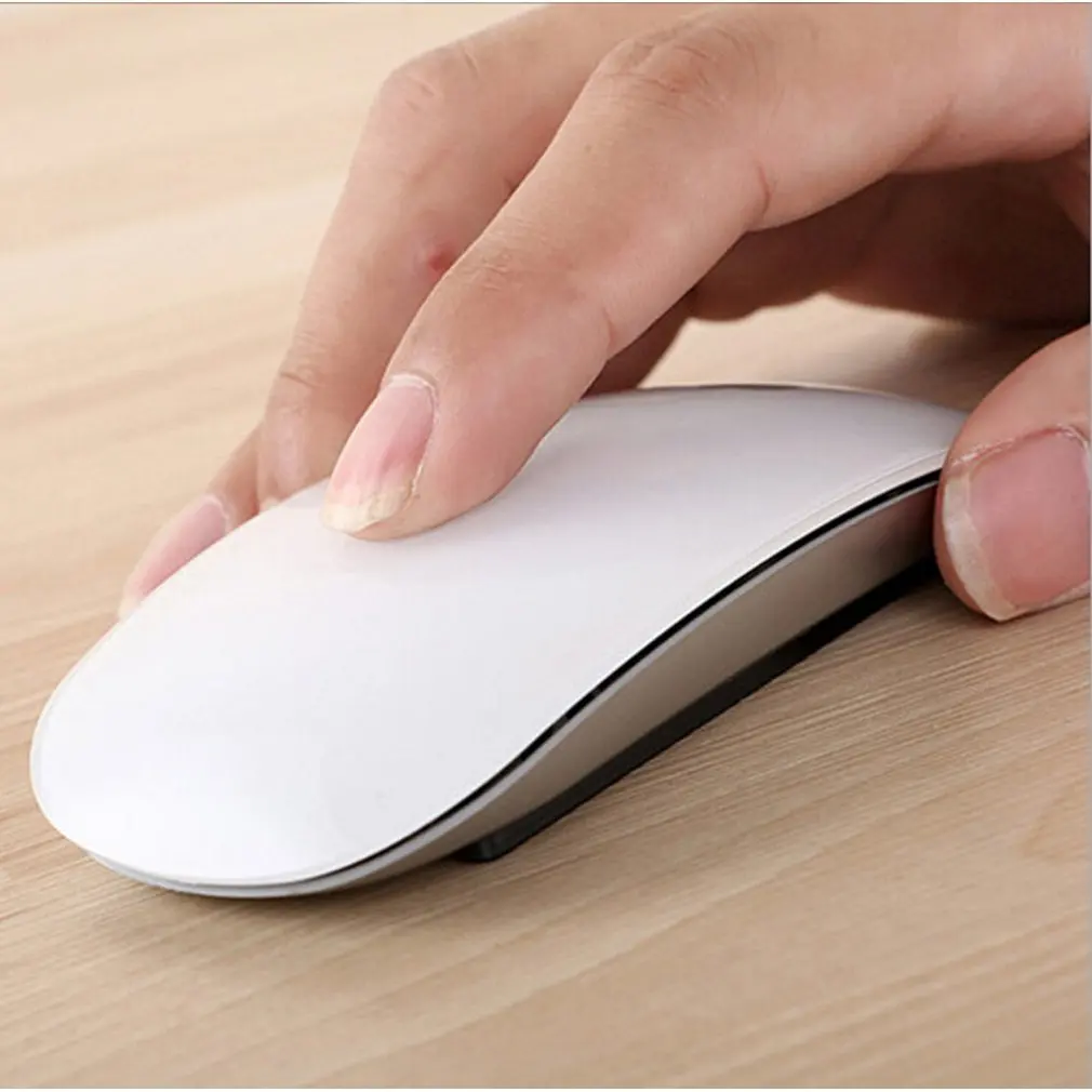 Мышь 2 4G Bluetooth-совместимая с Mac Book Air для Pro эргономичный дизайн перезаряжаемая