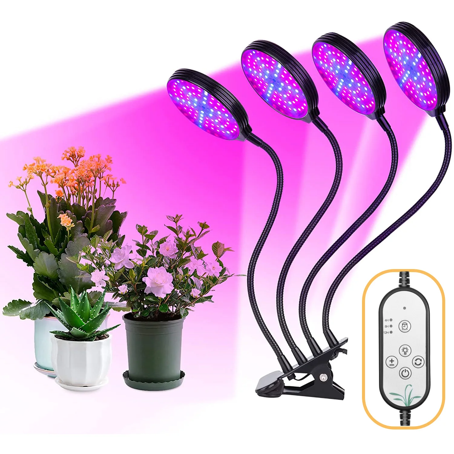 

LED Grow Light Full Spectrum 15W 30W 45W 60W PhytoLamp With Timer Clip DC 5V USB Plant Light for Indoor Plants Seedlings Flower