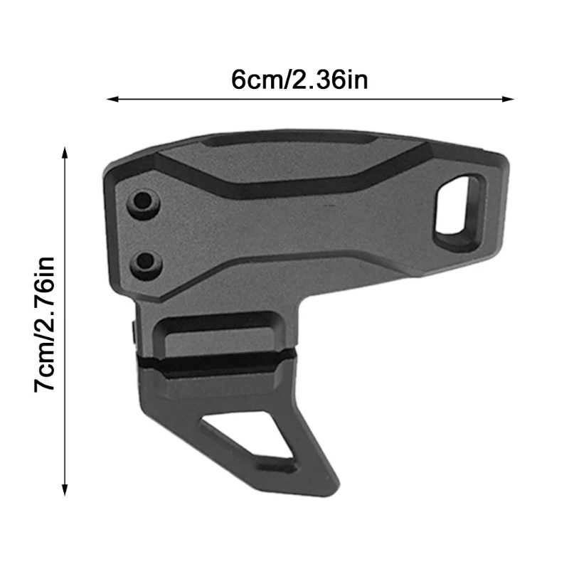 

G32B Aluminum Alloy Stand Foot Bracket for YAESU FT-818ND 817ND FT-817 FT-818 HF Ham Radio