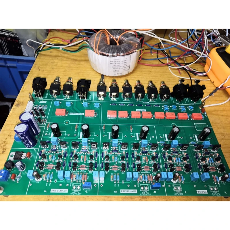 Готовый чистый предусилитель DALE + BC ELNA II Chemicon Audio Bryston BYT BP26|Персонажи мультфильмов