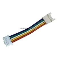 5cm 24 awg xa2 54 xa 2 5mm 2 5 2p3p4p5p6 pin male female extension double connector with flat cable 50mm 1007