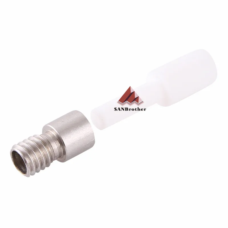 Запчасти для 3D принтера ПТФЭ трубка 2 в 1 цвета Hotend Throat Switch Color|Детали и аксессуары