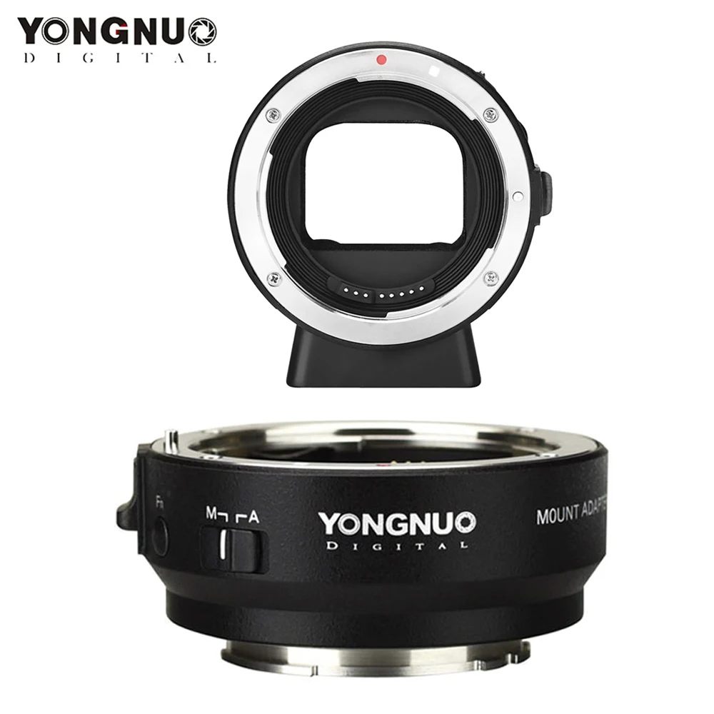 

Кольцо-адаптер для крепления объектива YONGNUO EF-E II для фотосъемки с кольцом для объектива AF для Sony E-Mount для объектива Canon EF/EF-S & YONGNUO