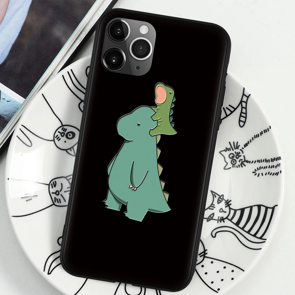 Забавный чехол для iphone 8 7 6 6S Plus XS 11 Pro Max XR X 5 5S Fundas силиконовый | Мобильные телефоны