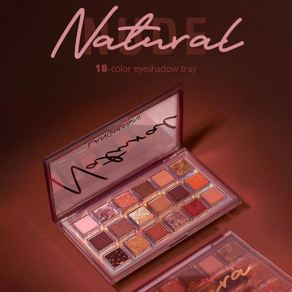 

18 Colors Eyeshadow Palette Highly Pigmented Eye Makeup Palette Matte Shimmer Eye Shadow Makeup for Women Pigment Cosmetics