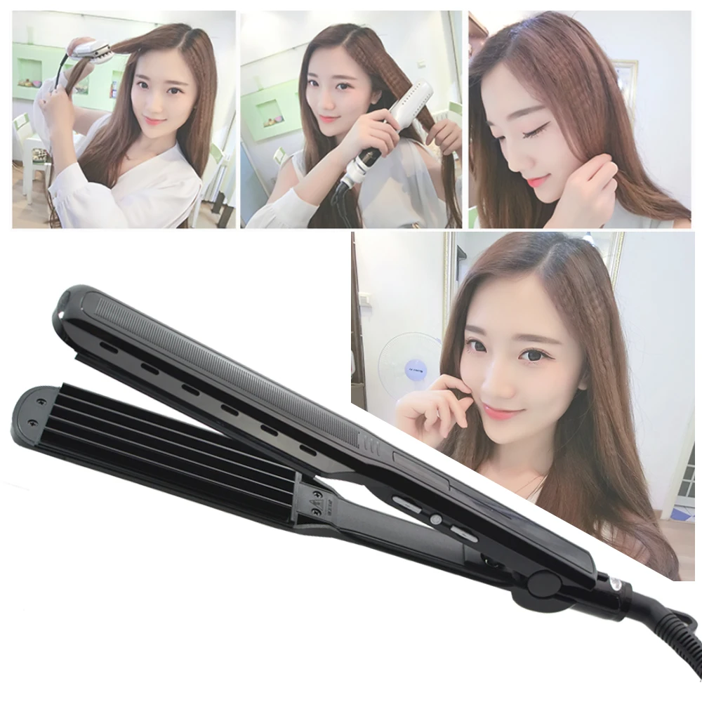 Профессиональные керамические щипцы для волос GLADAY гофрированные бигуди завивки