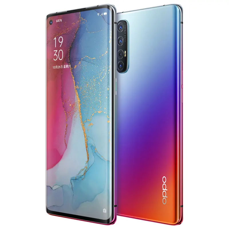 Быстрая доставка DHL Oppo Рино 3 Pro 5G смартфон Экран отпечатков пальцев 5 камеры 6 &quot90