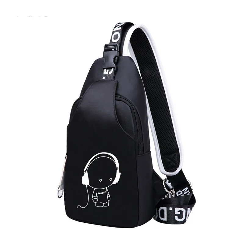 

Fengdong high school backpack for boy large capacity book bag sling chest bag set male big travel backpack with reflective strip