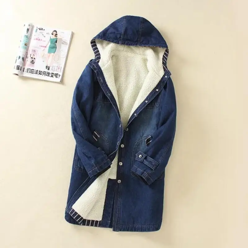 Женская куртка с шерстяной подкладкой теплая парка размера плюс 5XL на осень и