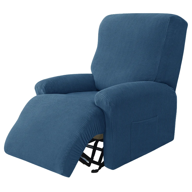 

European Style Recliner Stretch Sofa Cover Recliner Protection Cushion Non-slip Furniture Cover Independent Recliner Chair Cover