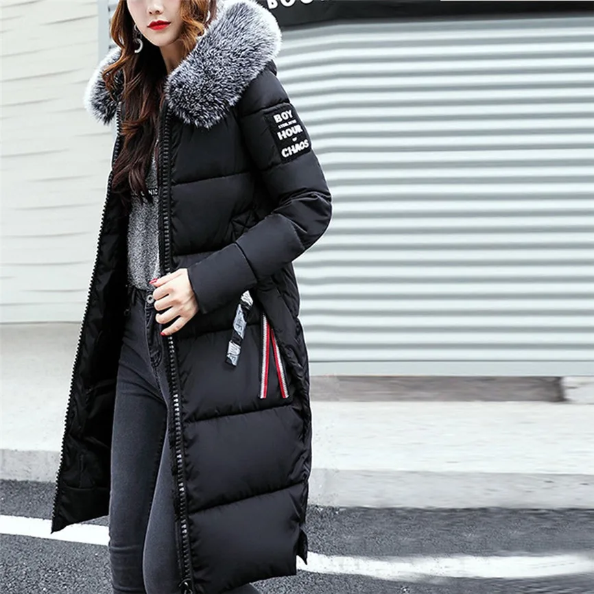 Женская парка повседневная верхняя одежда модное женское теплое хлопковое