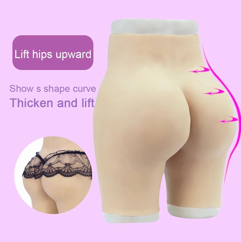 Crossdresser hip enhancer силиконовые трусики Drag queen Shemale для трансвеститов транссексуалов влагалища ягодицы мягкое нижнее белье