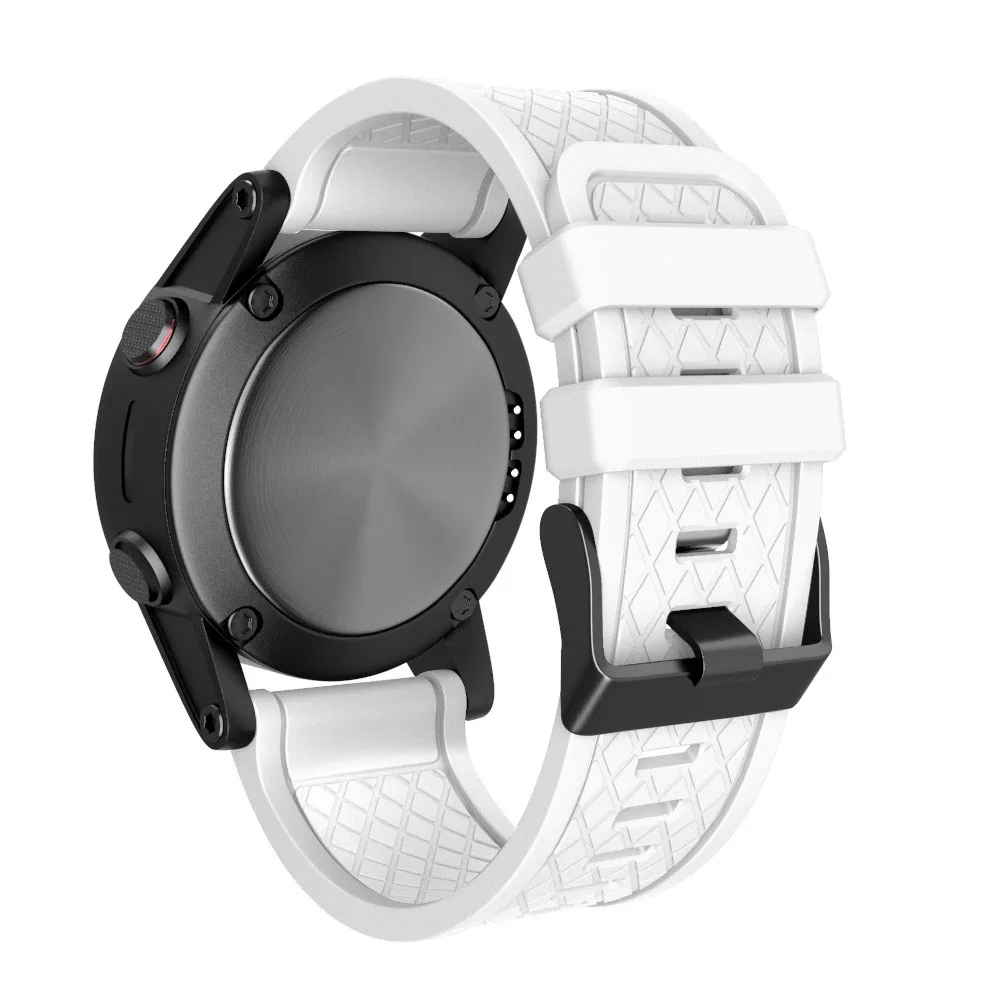 Мягкий силиконовый ремешок для наручных часов Garmin Fenix/Fenix 2 легко устанавливается