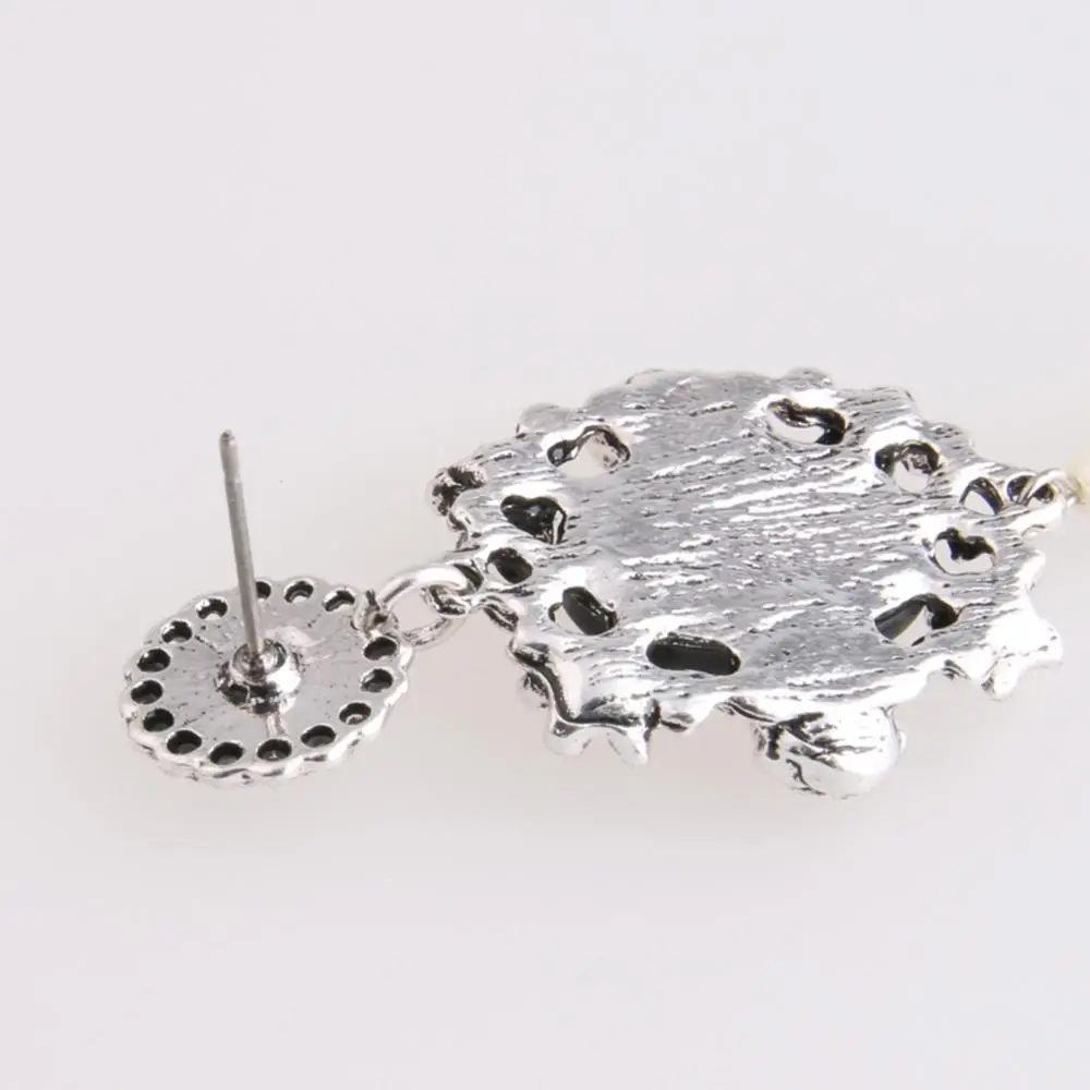 Винтажные серьги с цинковым покрытием для женщин модные ювелирные изделия