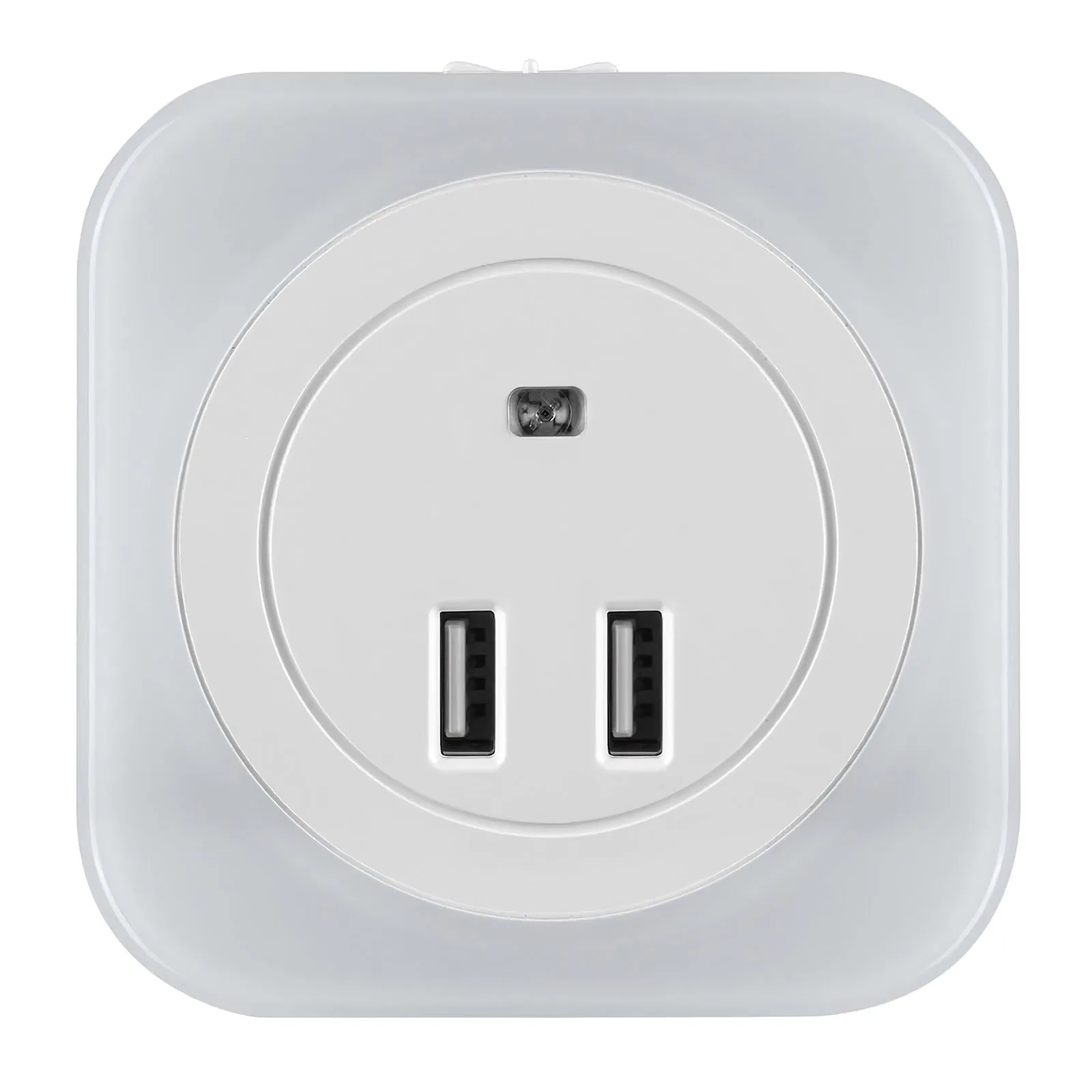 Сенсорный ночник с двумя USB-портами зарядка для телефона светодиодные лампы