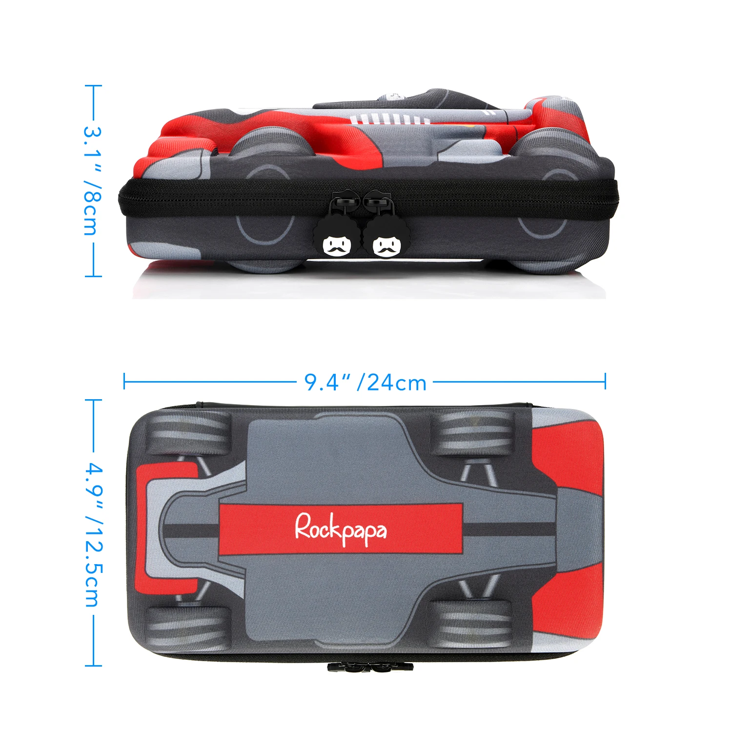 Чехол для карандашей большой вместимости Rockpapa Motor Racing пенал с большим отверстием