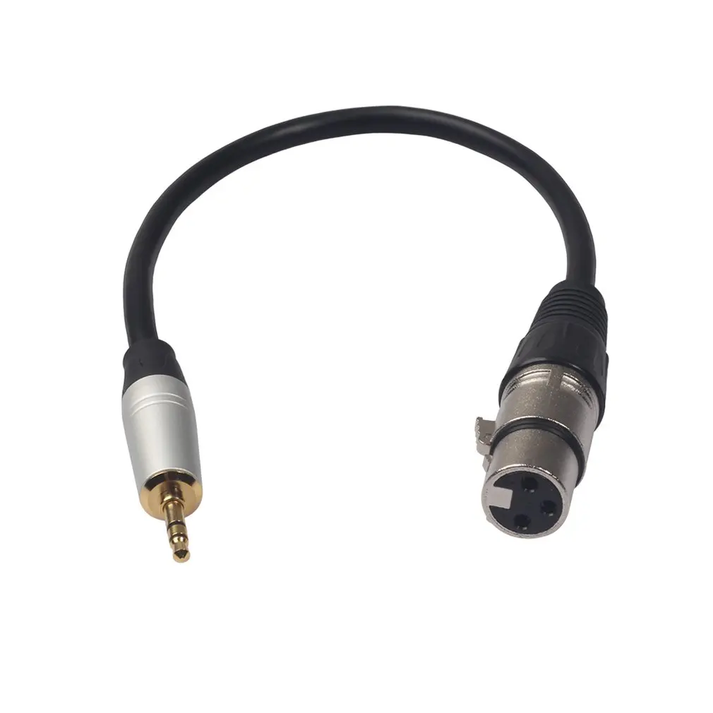 0 3 м Xlr 3-контактный штекер на 5 мм стерео экранированный микрофонный кабель Trs