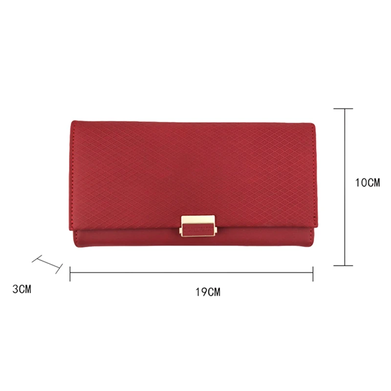 

Woman Wallet Clutch Plaid Wallet Zipper Female Ladies Hot Change Women Luxury Credit Phone Card Holder Coin Purses For Girls