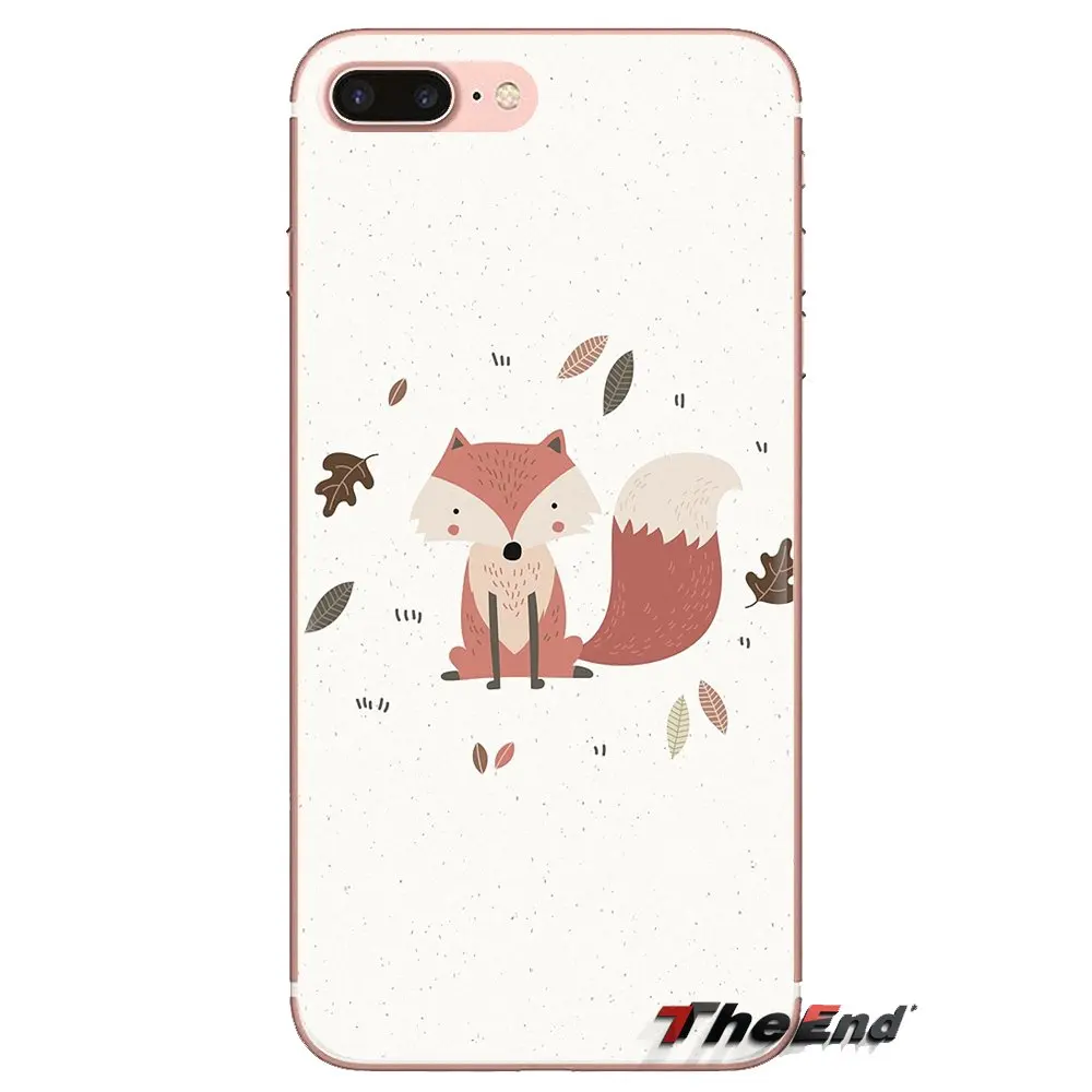 For Xiaomi Redmi 4 3 3S Pro Mi3 Mi4 Mi4i Mi4C Mi5 Mi5S Mi Max Note 2 funny fox Transparent Soft Cases Covers |