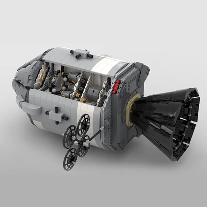 Новые Строительные блоки подходит MOC 26457 НАСА Apollo 11 модель космического аппарата