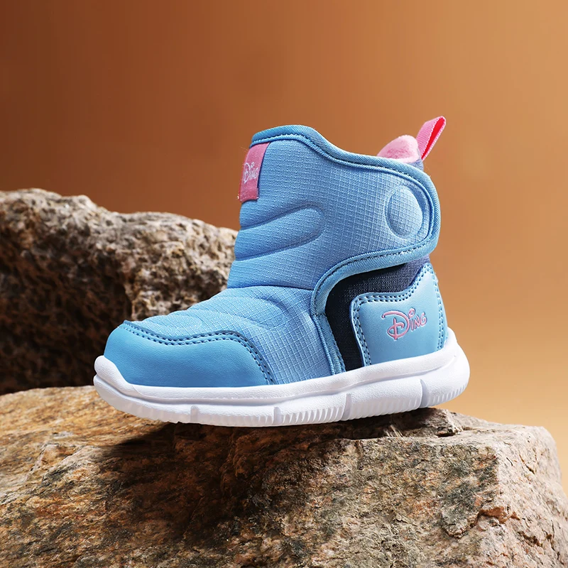 

High Quality Baby Cotton Shoes Soft Sole 2021 New Warm Fur Stylish Designer Shoes Winter High Top Running Trainers for Girls
